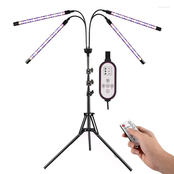 Grow Lights Absf Kapalı Bitkiler için LED Ayarlanabilir Tripod Stand Zemin Lambalı Tam Spektrum Bitki Işığı