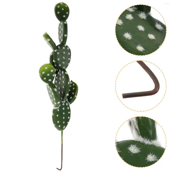 Dekorative Blumen künstlicher Kaktus falsche Pflanzen im Freien im Freien Modellierung Landschaftsgestaltung Kunststoff realistisch realistisch