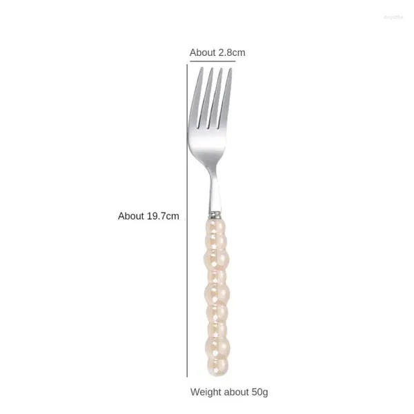 Gabeln Edelstahllöffel Anti-Korrosion Sehr haltbarer glatt Touch Anti-Rust Dinner Fork/Obstpicke