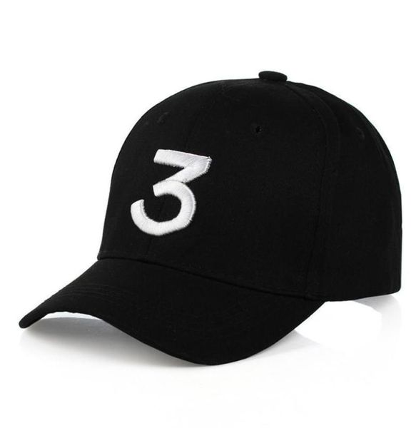 Nuova possibilità il rapper 3 papà cappello da baseball berretto regolabile strapback nero da baseball caps8319143