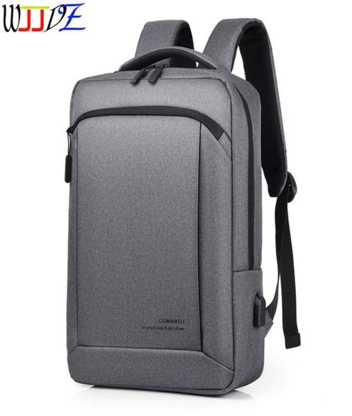 Homens de 156 polegadas Backpack de laptop de carregamento USB externo Backpacks Backs de viagem à prova d'água para unissex High Quality4200824