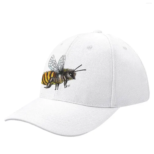 Ballkappen Red Mason Bee Design Baseball Cap Modes Streetwear Geburtstag Frauenhut Männer