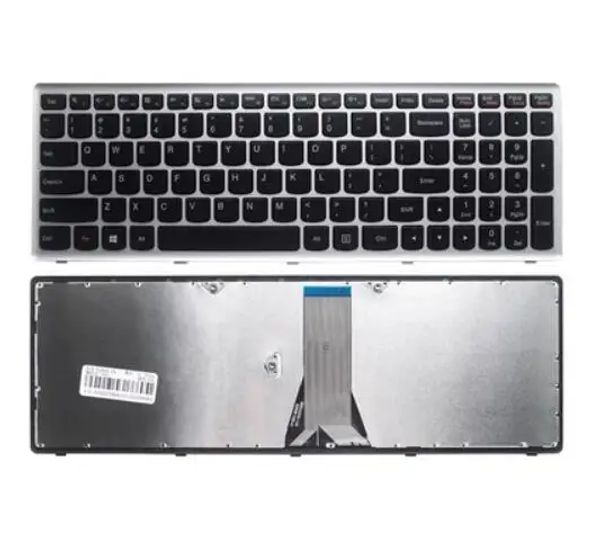 Tastaturen US -Tastatur für Lenovo IdeaPad G500S G505S S500 S500T S510 S510P Z510A Z510 Z501 Z501A Z505 Flex 15 Flex 15AP Flex 15at Silber