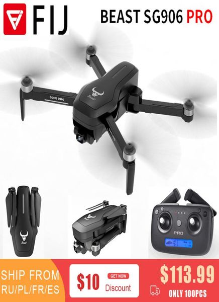 Drone SG906 SG906 Pro con GPS 4K 5G WiFi 2AXIS Dual Camera ESC ESC 50x Zoom Brushless Quadcopter RC Dron3655133