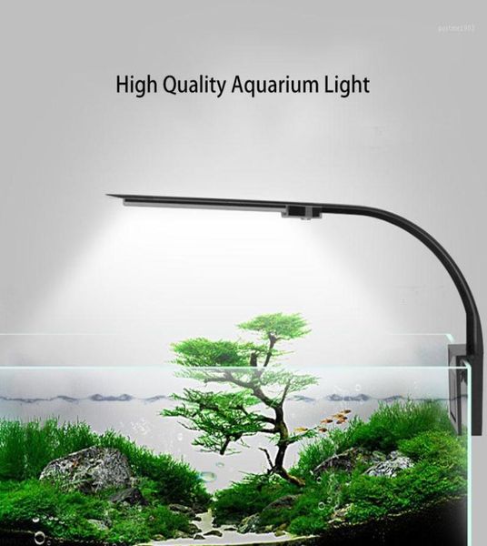 Plantas de iluminação de luz de aquário LED crescem luz 5W10W Iluminação aquática de plantas Lâmpada de clipon à prova d'água para tanques de peixes18620569