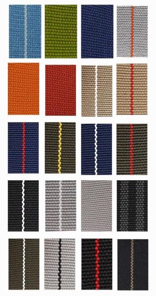 22mm de cinto de nylon elástico de 22mm zulu de 20 mm de pára -quedas de pára -quedas de pára -quedas tropa francesa Black Red Bracelet Watch Strap H7737748