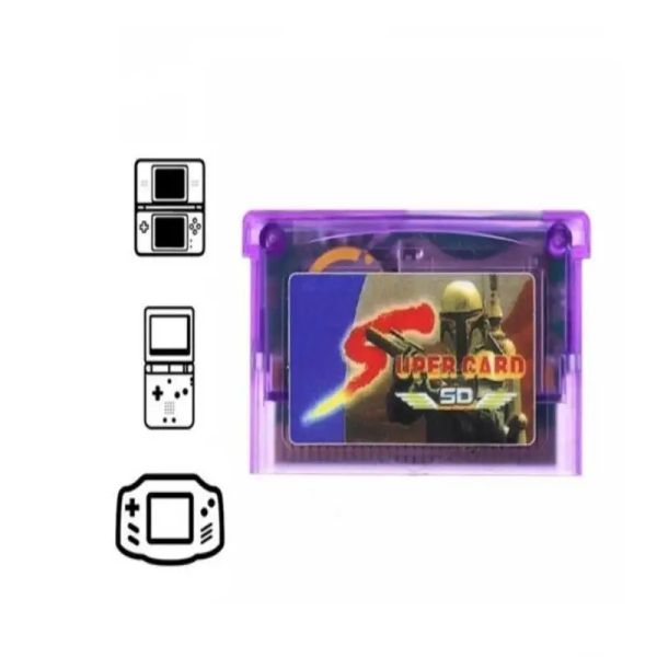 Аксессуары для Gameboy Advance Game Cartridge для GBA/GBASP/GBM/IDS/NDS/NDSL Super Card Game Memory