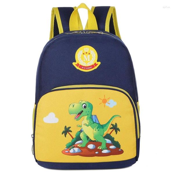 Rucksack Kindergartenschule School Bag Cartoon Print Reiselast Reduktion kleiner wasserdichtes Nylon