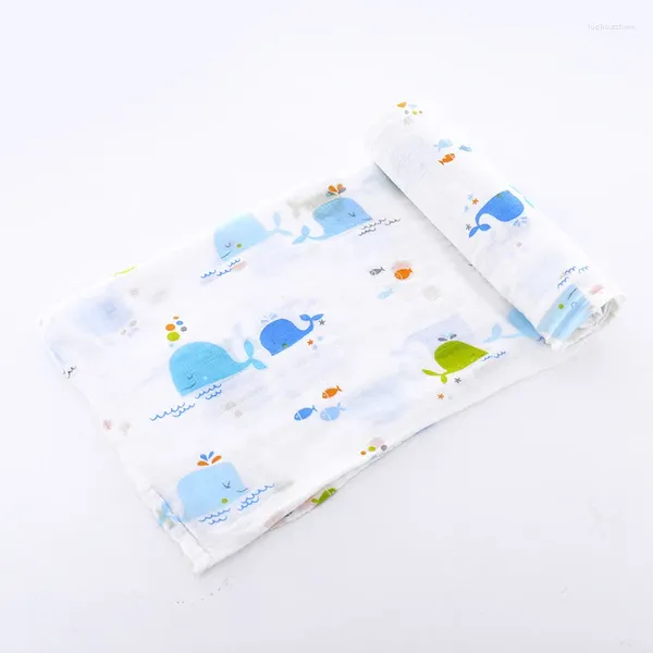 Cobertores Zwy1067 Baby Cotton Born Swaddle Bedding Capas Capas