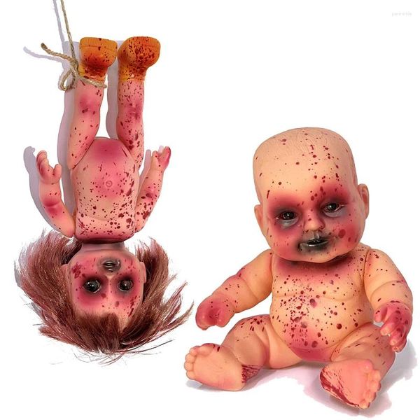 Party -Dekoration Halloween Scary Blood Doll Ghost Day Wiedergeburt Zombie Baby Kind