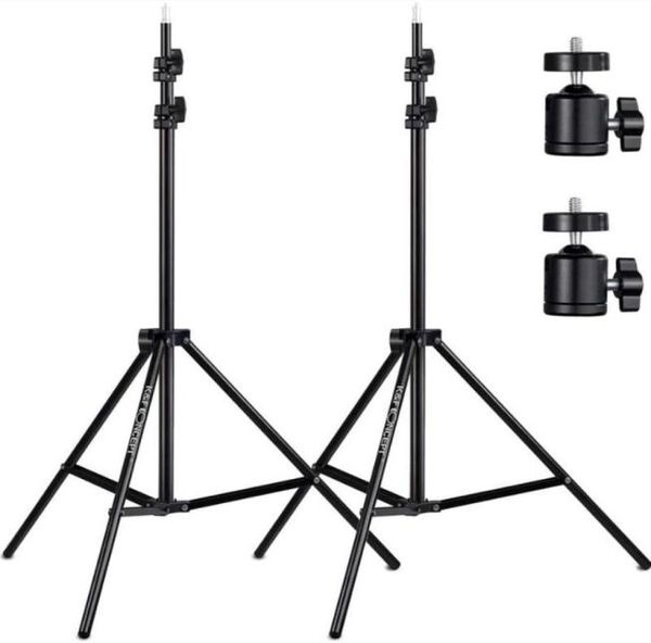 Tripode Pography Light Stand Studio Live per Tiktok per Trippiedi della telecamera regolabile con 14 viti PO Studio Flashs1075424