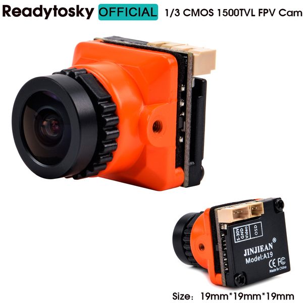 Новый 1/3 CMOS 1500TVL B19 Mini FPV-камера 2,1 мм объектива мощность 5V-30 В PAL / NTSC с внутренним регулируемым OSD для RC FPV Racing Drone