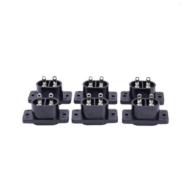 Schalen 6 x AC 250 V 2,5A IEC320 C7 Socket Lötmittelbecher -Stecker Stromanschluss