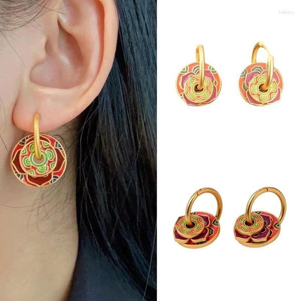 Hoop -Ohrringe modische Ohrmanschetten mit einzigartigen LTI -Tragen -Clip -Schmuckringen Accessoire für Fashionistas