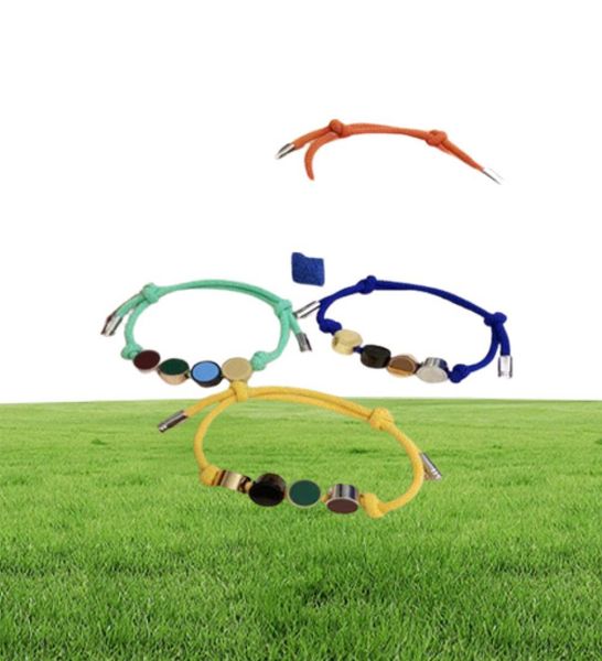 Erkek Bilek Mücevher Tasarımcı Lüks Bangle Kadın Tenis Halat Siyah Kırmızı Turuncu Mavi Sarı Yeşil Moda Takımı Erkek Kadın D8057377