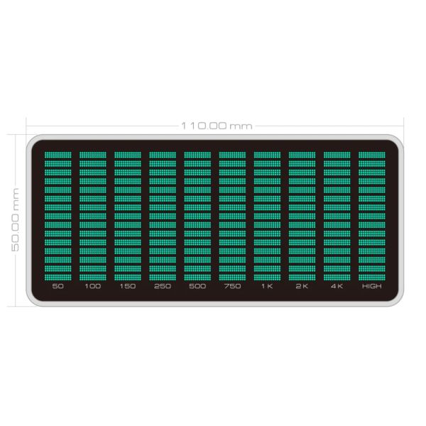 Amplifikatör AK1016 LED Müzik Spektrumu LED Ses Seviyesi Gösterge Pikap Ritim Işık Amplifikatörü VU SAYE ARAÇ ÇEVİRİ ATMOSHERE LAMBLERİ