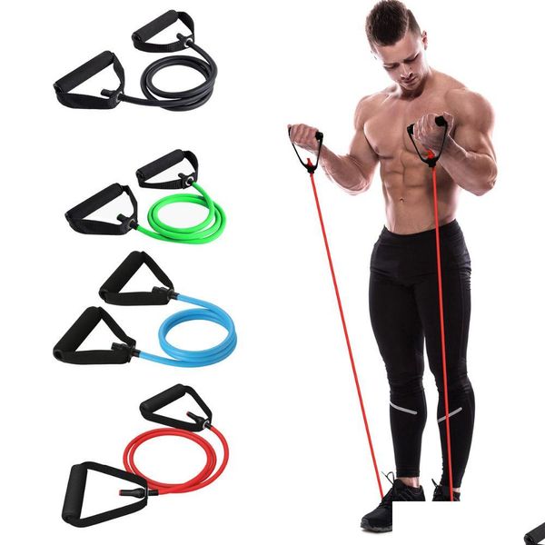 Bandas de resistência New Style Goma para fitness Elastic PL corda ioga Músulo Muscle Fodendo os tubos de exercícios de parto de gotas de dhbwk