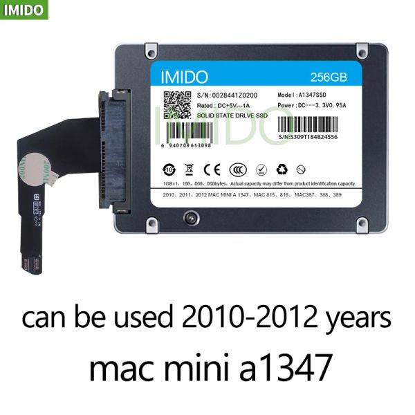 Azionamento 1 TB Disco rigido esterno SSD per Mac 20102012 Mini A1347 con SSD Plus Converter Plus Tool 128GB SATA