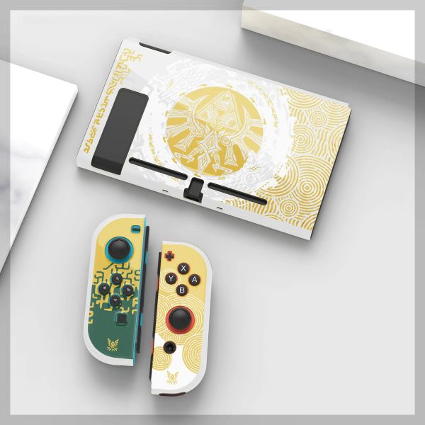 Casos novos desenhos animados anime hard shell capa protetora para nintendo switch game console, caixa de pele macia para o controlador Joycon