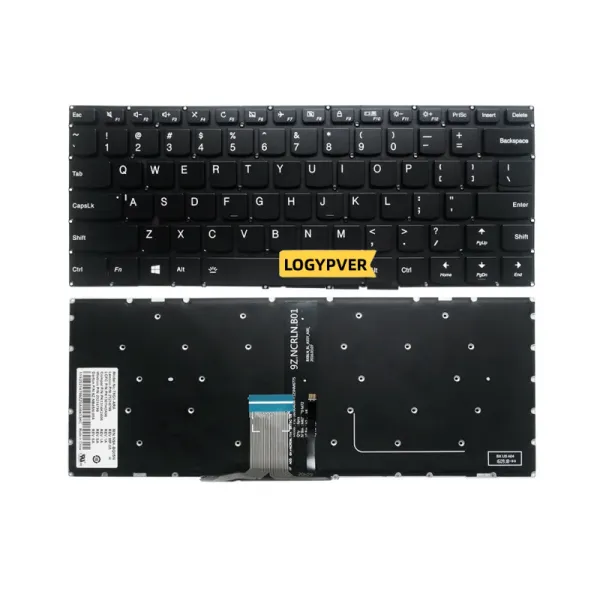 Tastaturtastatur für Lenovo Yoga 71014isk 71014ikb 71015ikb 71015ISK 51014ast 51014ikb 51014isk Flex 414 710S14ISK US English