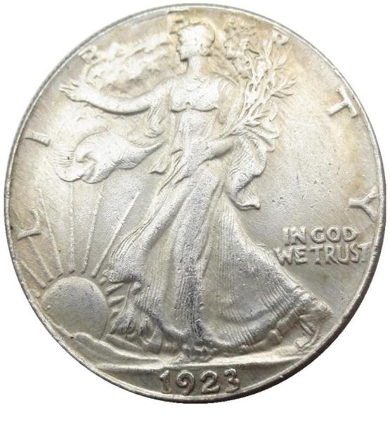 US 19231933S Wanderer Liberty Half -Dollar -Handwerk versilberte Kopiermünzen Metallstätigkeiten Manufacturing Factory 9985231