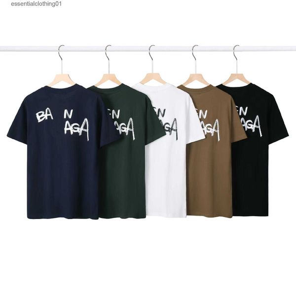 Мужские футболки Мужские футболки Дизайнер для мужчин женские рубашки модные футболка с буквами повседневная летняя короткая мужская мужская одежда женская одежда азиатский размер 3xl#86 C240413