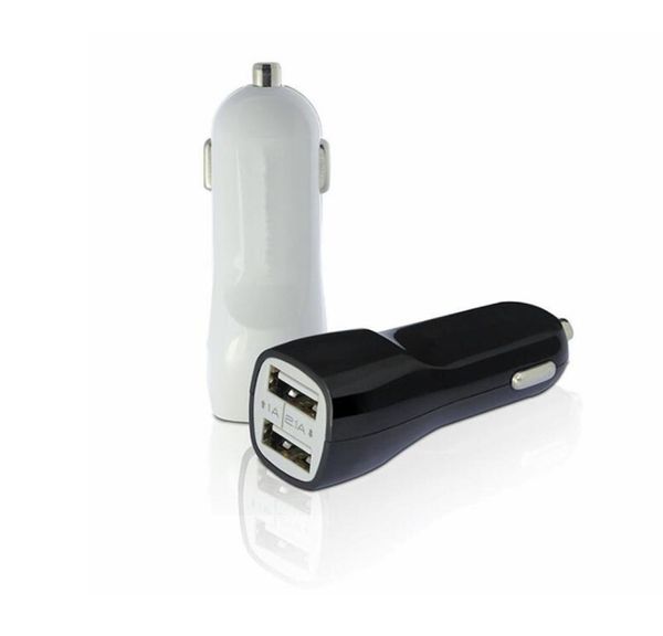 Автомобильное зарядное устройство 21A1A Dual USB 2 Port Car Зарядное устройство сигарет сигарет сигарет для Samsung GPS MP39074630