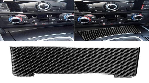 Car Carbon Carbon Fiber Sigarette Cigareter Panel Decorative Starterate на 2010-2018 Q5 2009-2016 A4L 2009-2016 A52060584