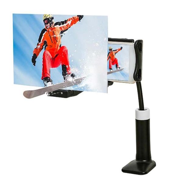 Mobilfunkbildschirm -Vergrößerungs -Acryl -ABS 12 -Zoll -HD -Vergrößerung 3D -Filmvideoverstärker mit flexibler Expander fauler Person Clip H5733617