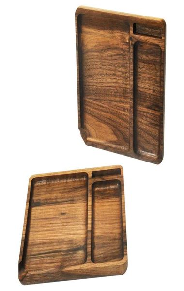 Vassoio per laminatura in legno naturale 190190 mm a forma quadrata a mano in legno fatto a mano per rotoli di sigaretta per salto di cigartte tabacco mak3048011