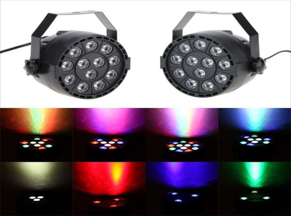 Effetto di illuminazione della luce stadio a LED RGB Strobe Par Lights Lampade 8 canale per feste KTV Disco DJ46497887386162