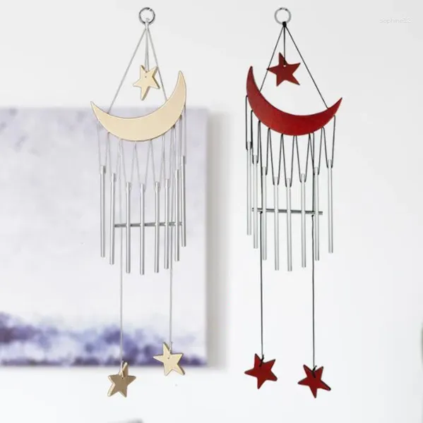 Dekorative Figuren klassischer Mond Wind Chimes Röhren Chime Glocken hängen lebend