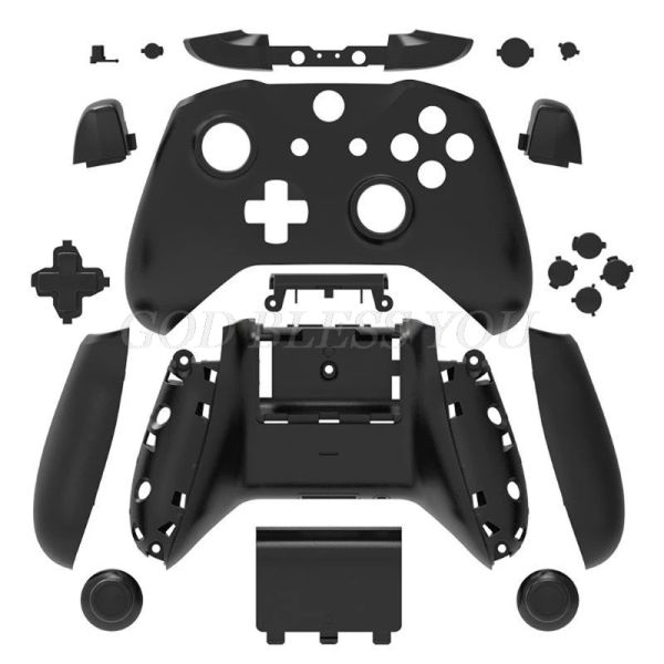 Case Shell per Xbox One Slim sostituzione Full Shell and Buttons Kit Mod Controller Matte Coperchio Coperchio personalizzato per Xbox One S Slim