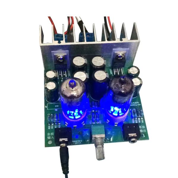 Verstärker Aiyima 6J1 Gallenpufferrohr Vorverstärker Audio -Board LM1875T Power Amplifier Board 30W Vorverstärker Kopfhörer Verstärker Amp DIY Kits