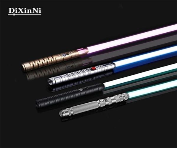 LED SWORDSGUNS SABER DE LIMPENTES LASER RGB METAL SABER TRADOS DE ESPADA ESPADA K LUZTSTICK Brinquedos de Luz Juguetes Zabawki Oyuncak 2209057448458