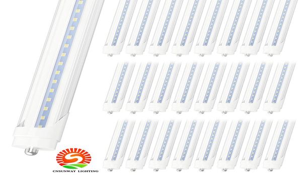 8ft LED T8 Tüp Işıkları 45W R17D FA8 Tek Pin G13 Dönebilir LED Tüpler Ampuller SMD 2835 LED Floresan Tüp Lambaları AC85265V2877138