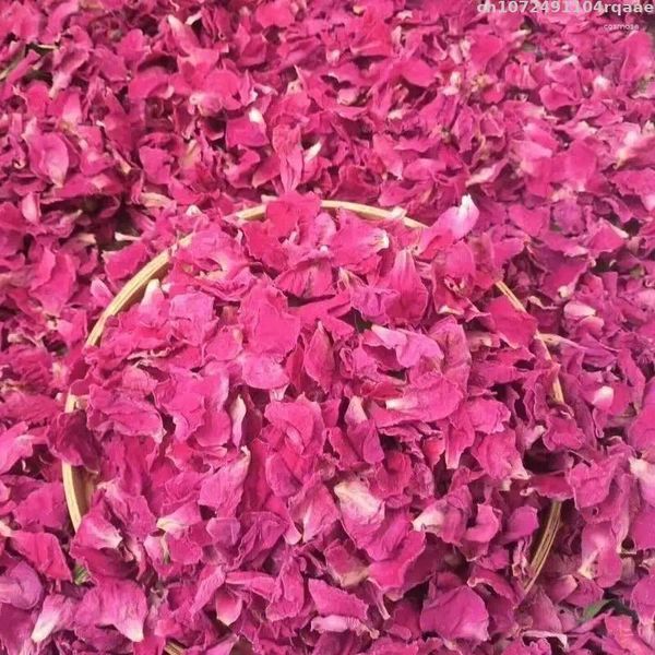 Flores decorativas top top naturais dried flor pétalas peony rosa pétal