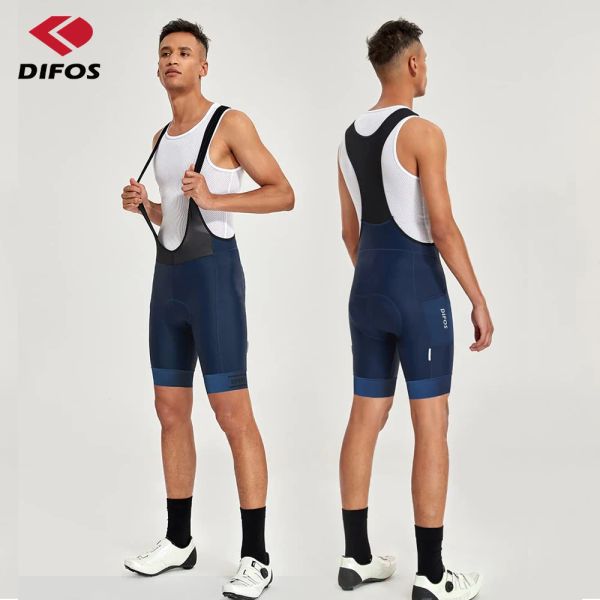 Pantaloni di diffusione di bavaglini per uomini, mountain bike, usura per esterni traspiranti, pantaloni per biciclette imbottiti 3D, collant da giro per cabine MTB, estate