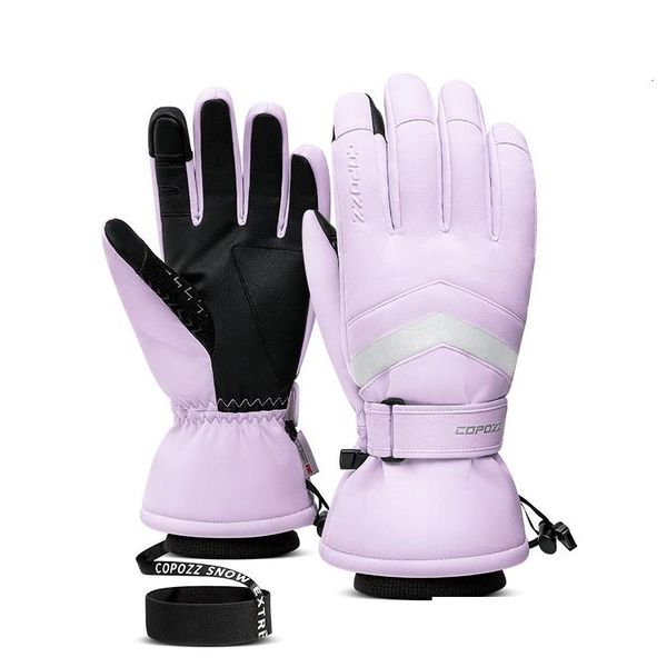Лыжные перчатки напока с зимней диафрагмой Hipora thin Flam Touch SN 230725 Спортивная доставка на открытом воздухе снежный защитный механизм dhntc