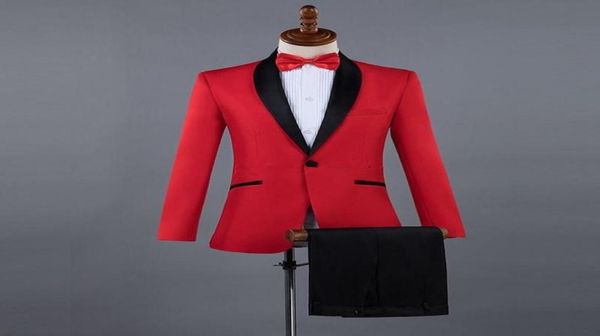 Neue billige und feine Schal -Revers -Groomsmen One Button Bräutigam Tuxedos Männer Anzüge für Hochzeitsparnis MAN BAZER JACKEPANTSTIE5507861