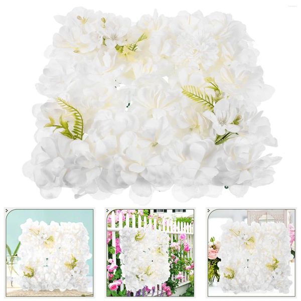 Dekorative Blumen Simulation Blume Wand Para Babyparty Party Blumen Hintergrund Rosen Büro Decore gefälschte Panel Seidenhochzeit Hochzeit