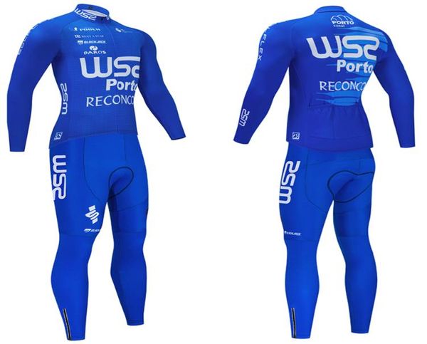 W52 FC Porto Cycling Team Jersey 20D Pants MTB Maillot Winter Termal Fleece Bike Giacca da bici Downhill Pro Mountain Bicycle Abbigliamento SU3678615