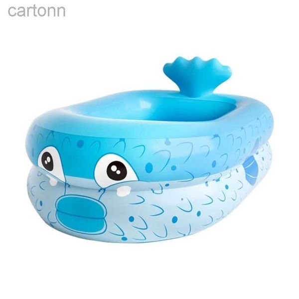 Bath Toys 100cm Piscina inflável Baby Toy Baby Kawaii Pufferfish PVC Bolas infláveis de piscina para crianças Bathtub 0-36 meses 240413