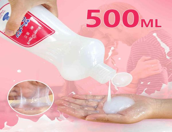 Lubrificante per sesso 500 ml di lubrificazione a base d'acqua per sessione vagina anale olio adulti masturbatori viscosi coppie di lubrificanti sex9636492