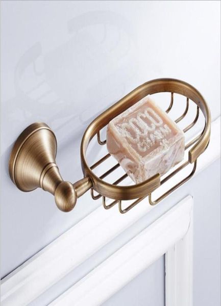 Novo portador europeu de cesta de sabão antigo de estilo europeu Acessórios para banheiros de sabão Soof Soap Holder6749959