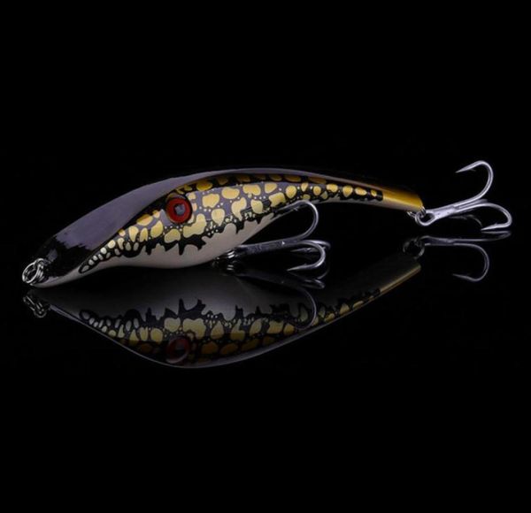 Walk Fish 14 cm 434G Zalt Undberg Stalker Musky Musky Bass Bait Wobbler 3D Eye Eyes Disce Attrezza