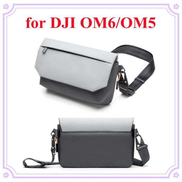 Accessori Borsa di stoccaggio per DJI OM6/Pocket 3 porta portatile portatili borse portatili Borse da viaggio per DJI OM 6 Accessori per caso