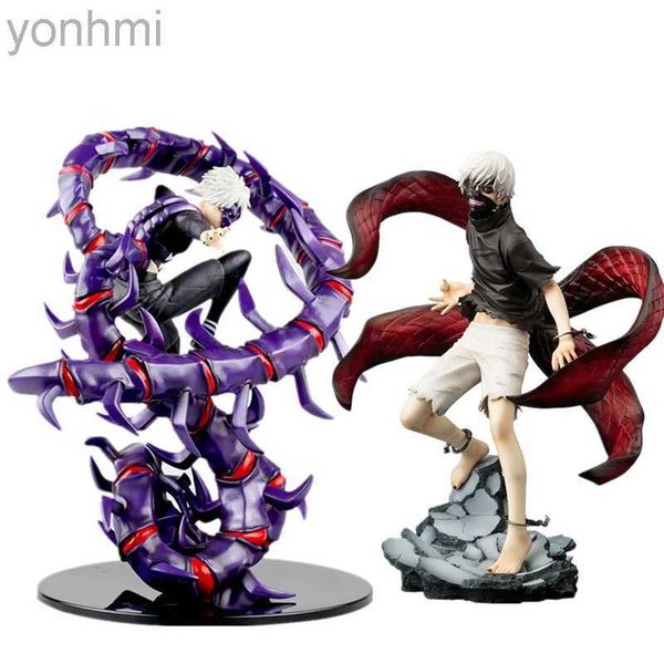 Anime Manga New Tokyo Ghul Anime Charakter Kaneki Ken Zwei Köpfe Achtering Actionfigur Tokyo Ghoul Touka Kirishima Figure Model Doll Geschenk 240413