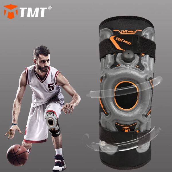 Segurança TMT Air Knee Brace Support Compression For Inflatável Patelar ACL Protection Protection Sports Gym Volleyball Trabalho 1 PC