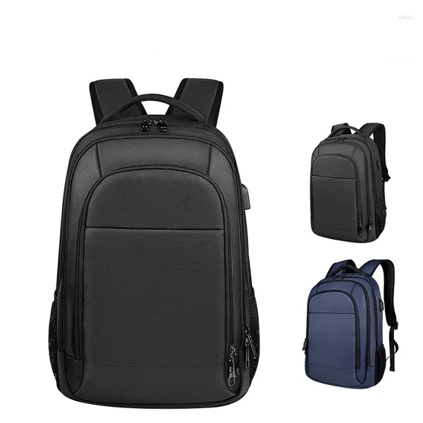 Zaino per laptop borse laptop scolastico di zaino uomini backbag daypacks daypacks per leisure maschi mochila donne custodie blu colore blu